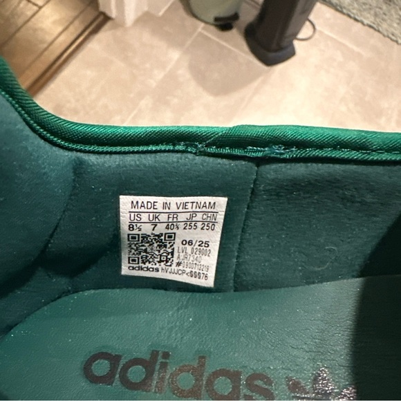 Adidas Womens Samba Jane Collegiate Green Gum JR7340 Women Size - Picture 7 of 8